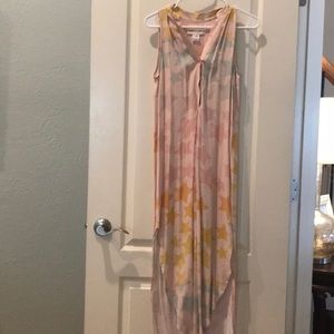 Midi, high low dress.